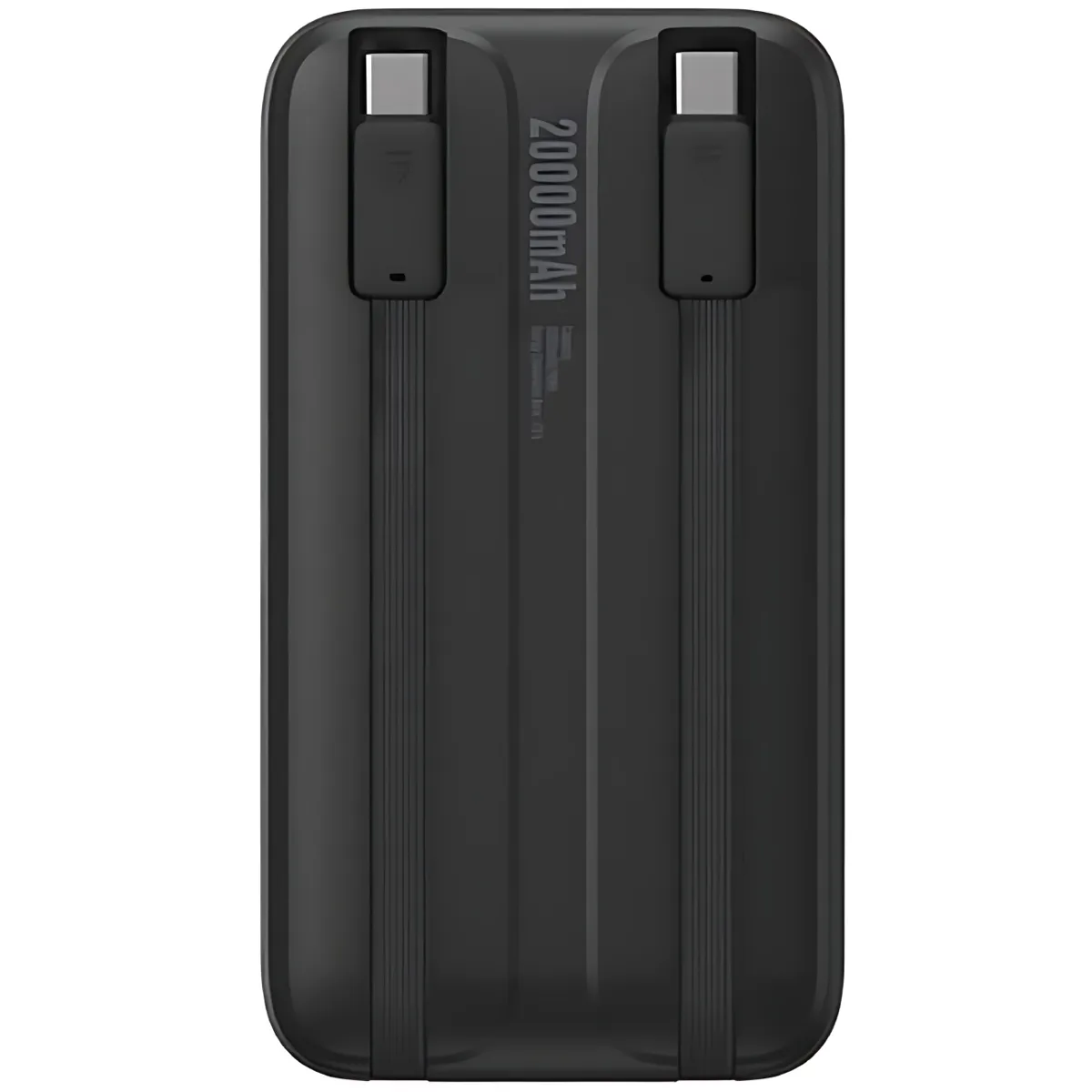 پاوربانک 20000 میلی‌آمپر 30 وات فست شارژ Type-C و USB-A بیسوس PPMD20C