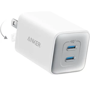 شارژر استوک ۴۷ واتی انکر Anker Nano 47W USB-C Charger 2-Port GaN Charger مدل A2039