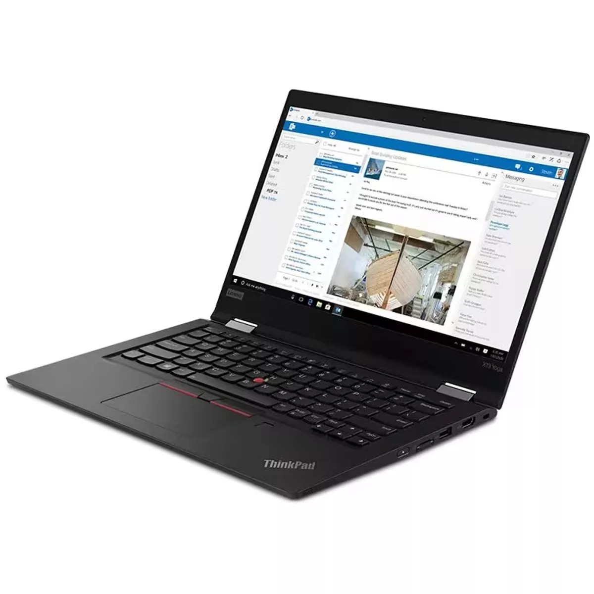 لپ تاپ استوک تبلت شو 13.3 اینچی لنوو مدل Lenovo ThinkPad X13 Yoga 2in1 Core i5 10310U 16GB 256SSD