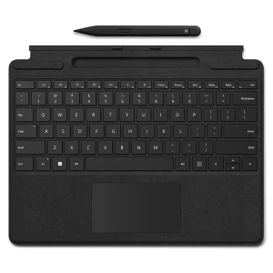 باندل کیبورد استوک سرفیس سیگنچر با قلم اسلیم پن 8/9/10/11/Surface Pro Slim Signature X