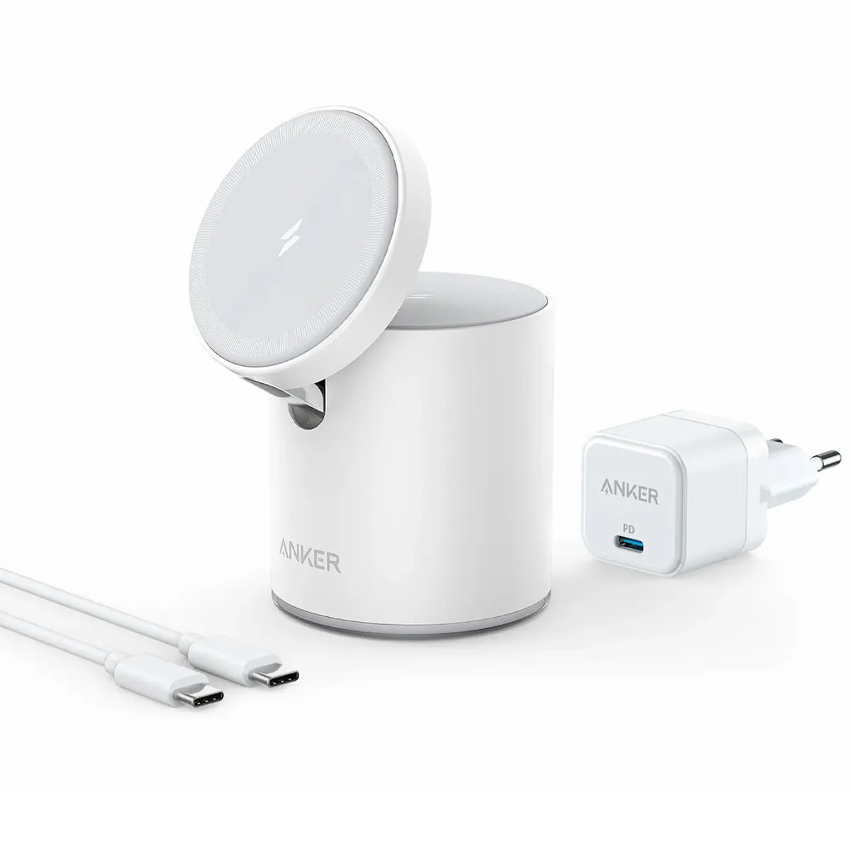 شارژر بی سیم انکر Magnetic Wireless Charger MagGo مدل B2568