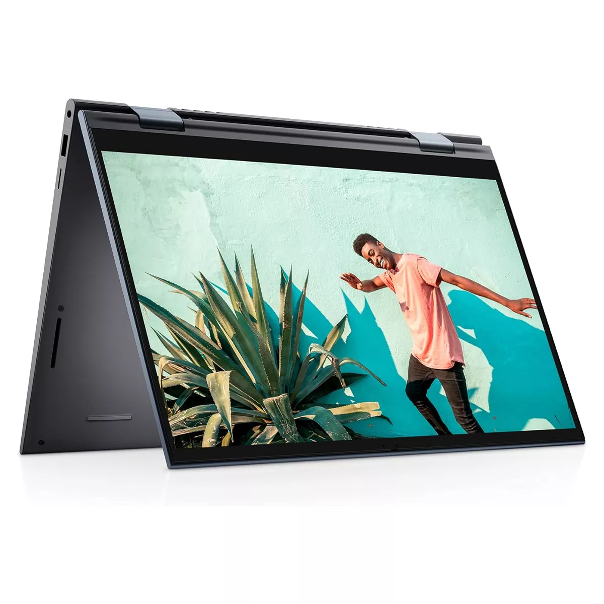 لپ تاپ استوک تبلت شو 14 اینچی دل مدل Dell Inspiron 7415 R7 5700U x360 2in1 16GB 512SSD