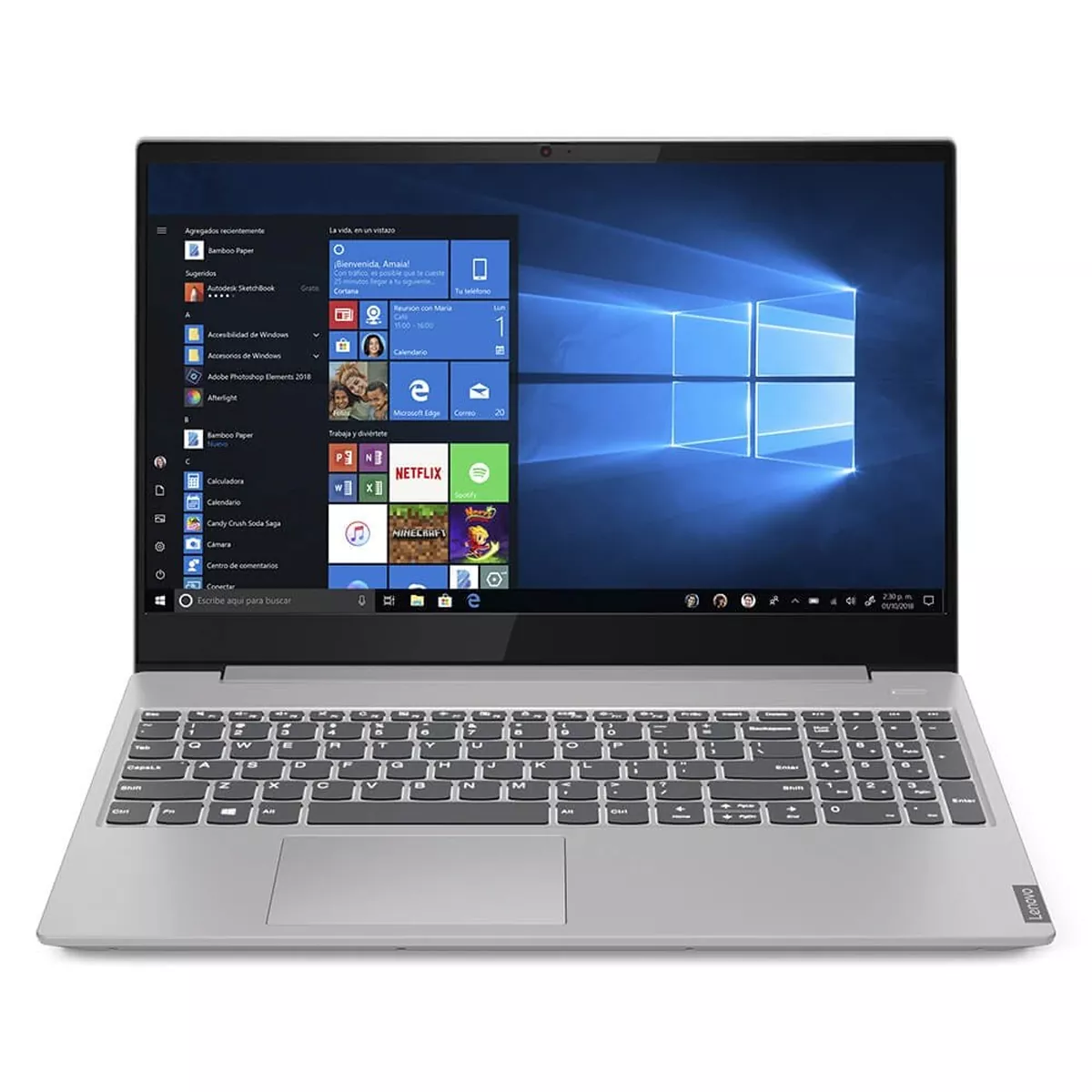 لپ تاپ استوک 15.6 اینچی لنوو مدل Lenovo IdeaPad S340-15IWL Core i5 8265U 8GB 256SSD