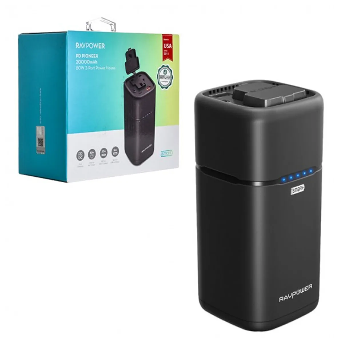 شارژر همراه راوپاور مدل RAVPOWER PB054 ظرفیت 20100 میلی آمپر ساعت