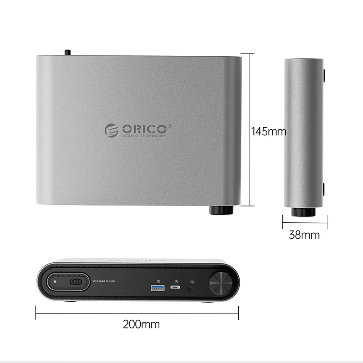 داک هارد و مبدل اوریکو مدل ORICO-PTM1