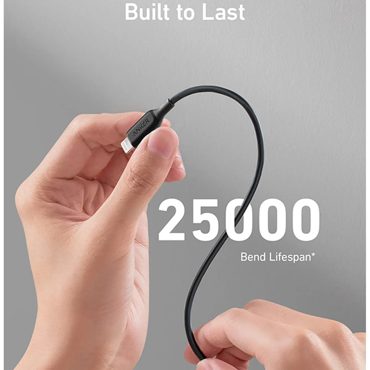 کابل نسل پنجم انکر Anker Powerline 3 USB-C to Lightening 6ft مدل A8833