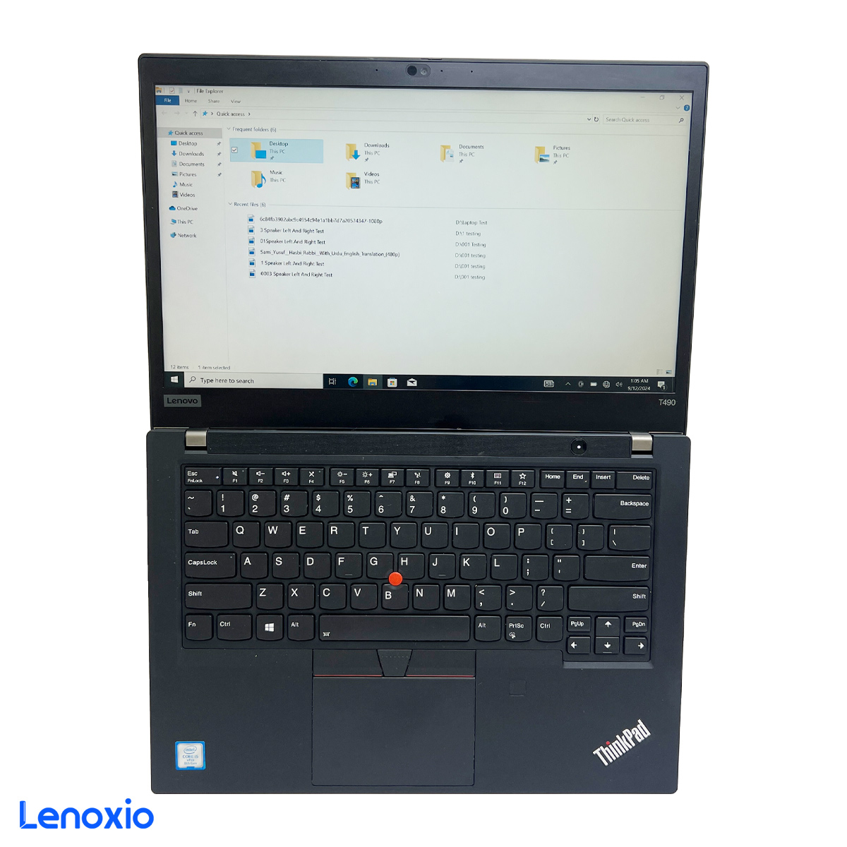 لپ تاپ استوک 14 اینچی لنوو مدل Lenovo ThinkPad T490 Core i5 8365U 8GB 256SSD