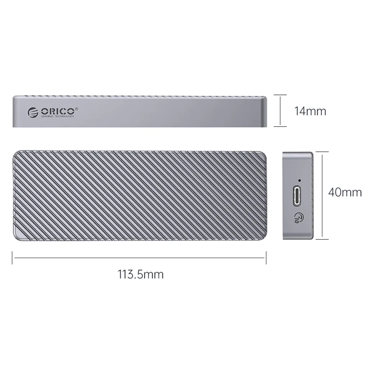 قاب M.2 NVMe SSD 20Gbps اوریکو مدل M213C3-G4