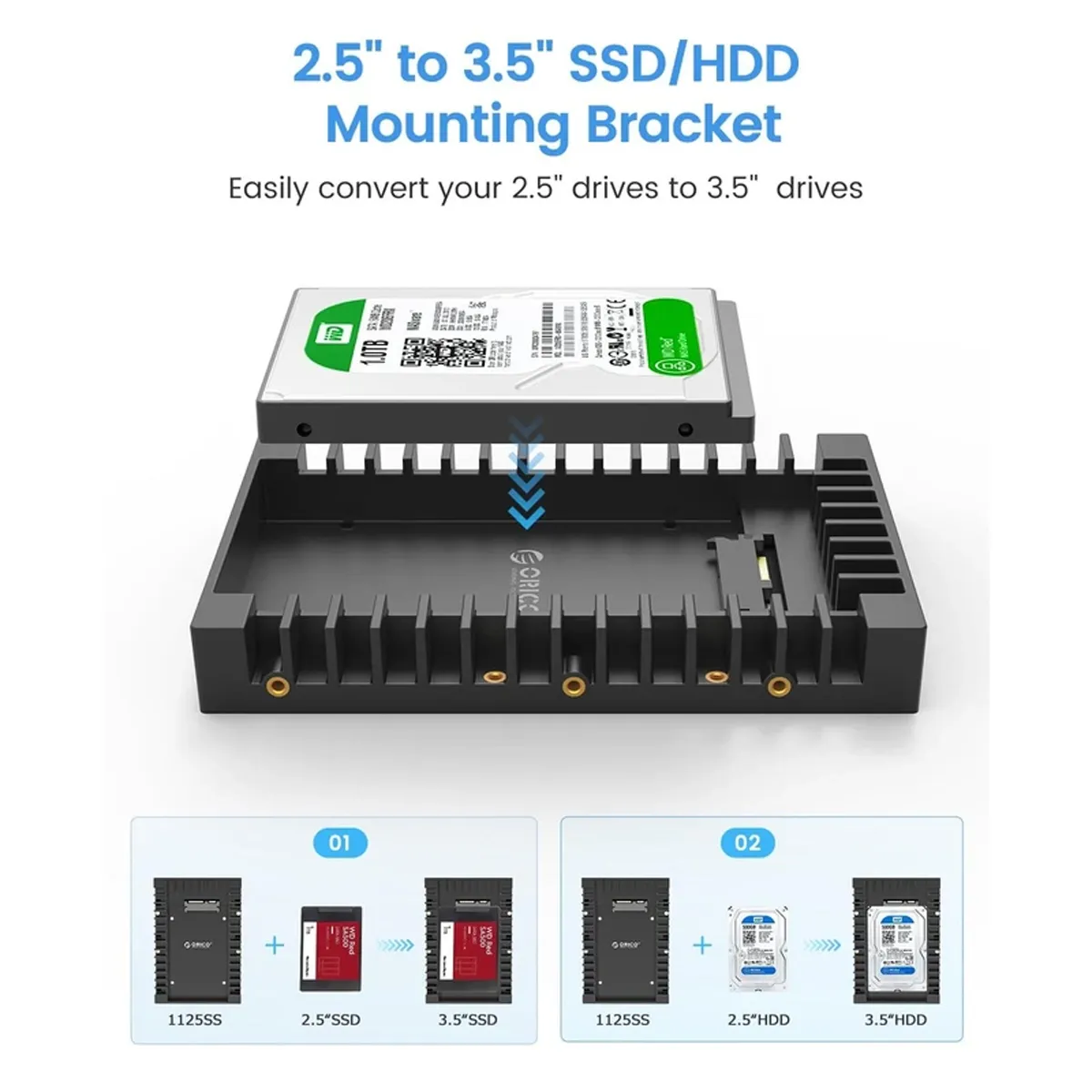 براکت هارد اینترنال اوریکو مدل 1125SS