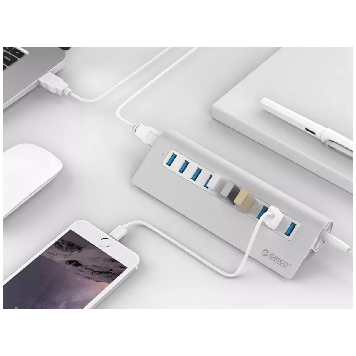 هاب یو اس بی 10 پورت اوریکو Orico M3H10 10Port USB Hub