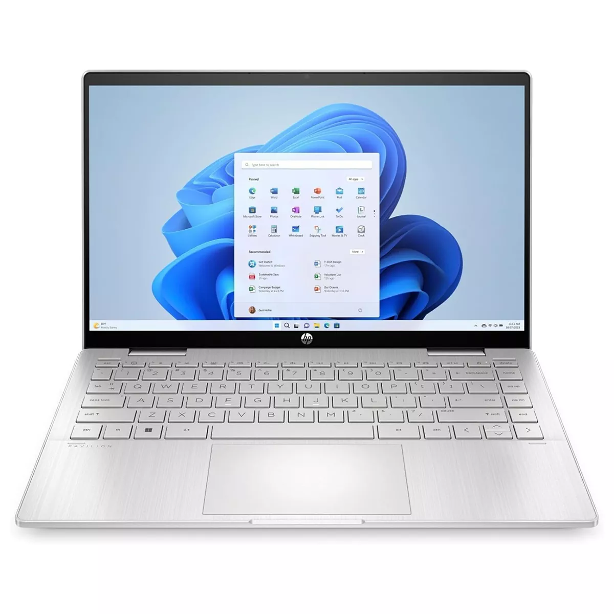لپ تاپ استوک تبلت شو 14 اینچی اچ پی مدل HP Pavilion x360 14 2in1 14-ek1000na Core i5 1335U 8GB 512SSD
