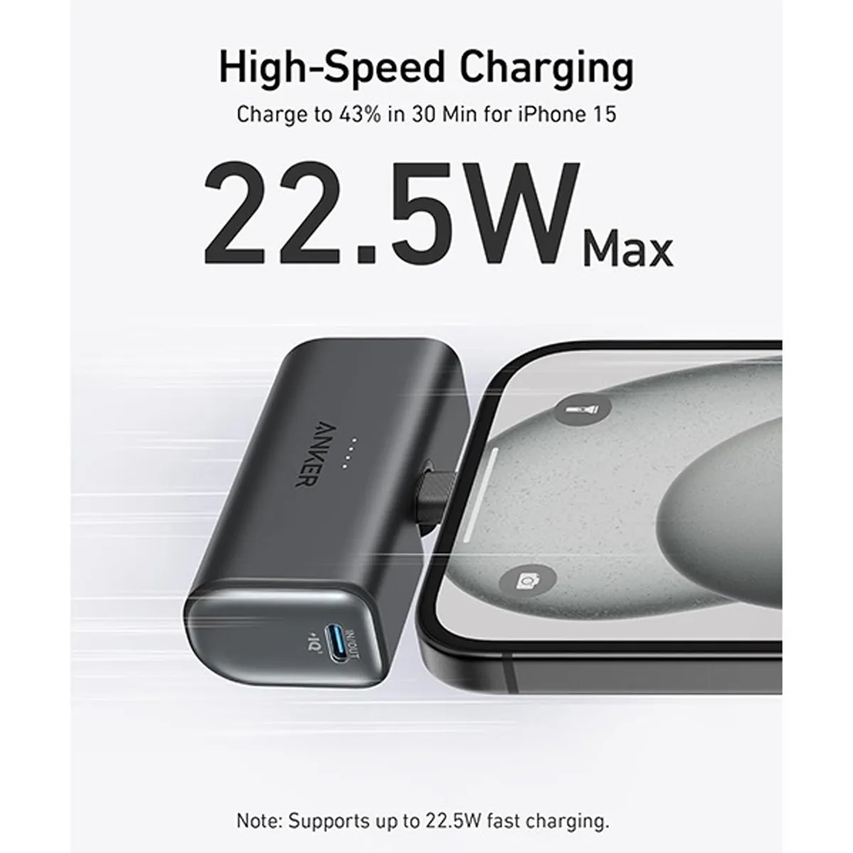 پاوربانک انکر Anker Nano Power Bank 22.5W USB-C Connector مدل A1653
