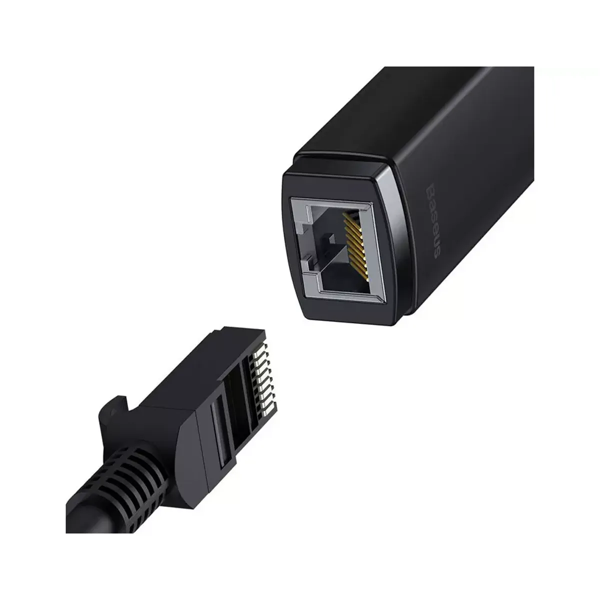 کابل تبدیل یو اس بی به پورت شبکه RJ45 LAN بیسوس Baseus WKQX000101 1000Mbps