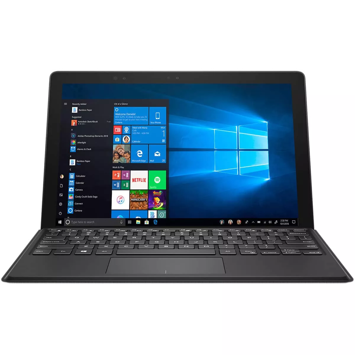 لپ تاپ استوک تبلت شو 12.3 اینچی دل مدل Dell Latitude 5290 Core i5 8350U 8GB 256SSD