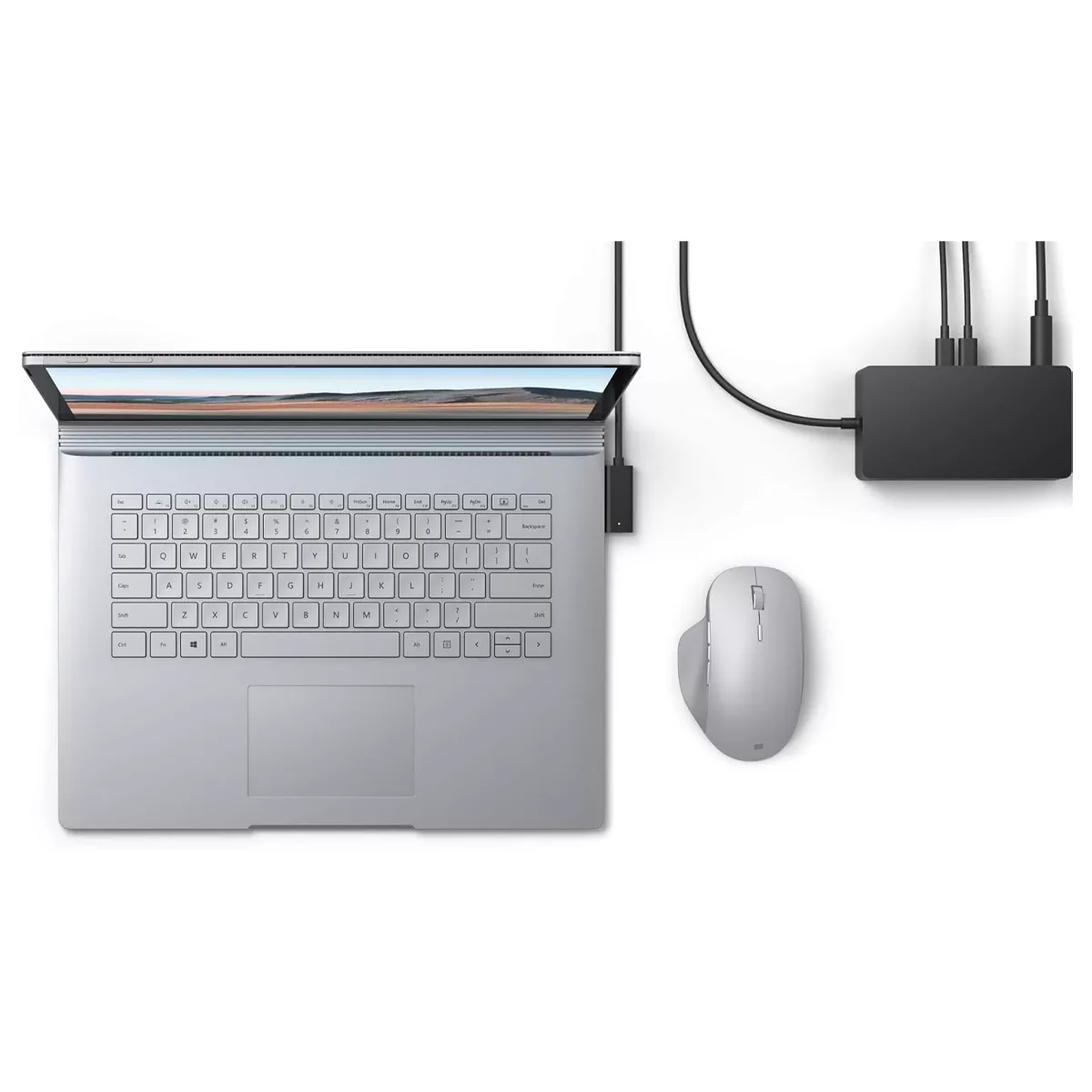 هاب داک استیشن مایکروسافت سرفیس مدل Microsoft Surface Dock 2