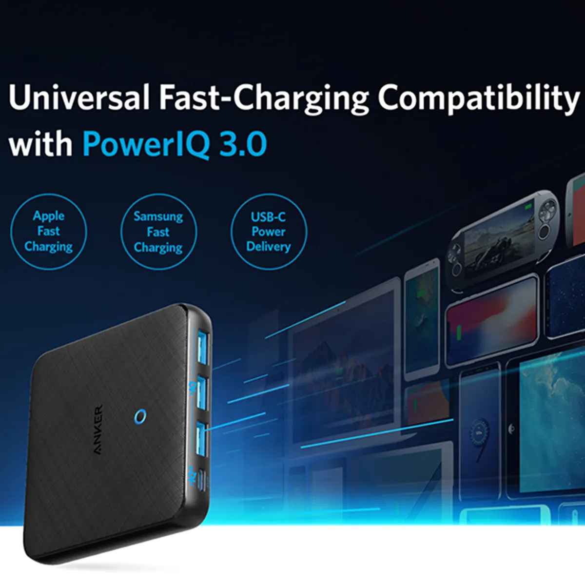 شارژر رومیزی انکر Atom III PowerPort  مدل A2045