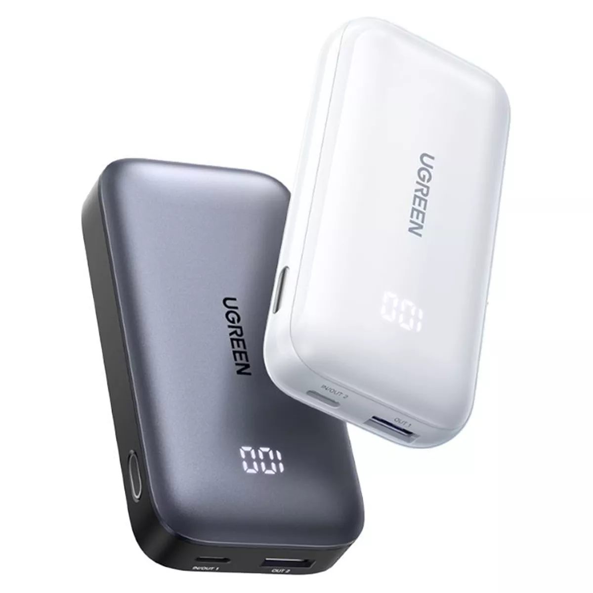 پاور بانک دو پورت 30W با ظرفیت 10000mAhیوگرین مدل Ugreen PB501-25185