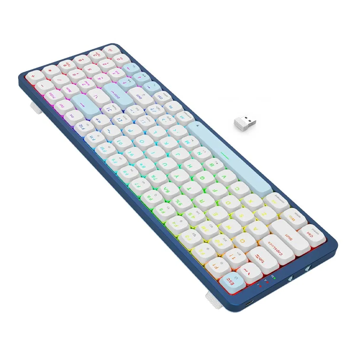 کیبورد گیمینگ ردراگون Redragon EVA K684 WB RGB PRO