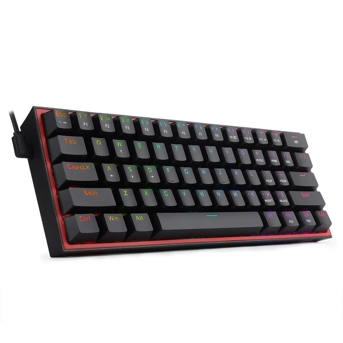 کیبورد گیمینگ ردراگون Redragon K617 FIZZ Wired RGB Black