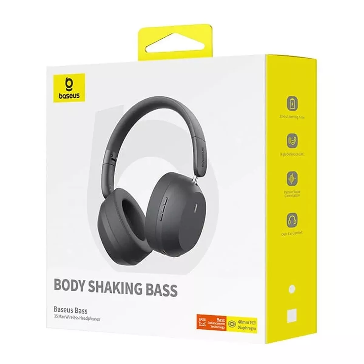هدفون بلوتوثی بیسوس مدل Baseus Bass 35 Max A00070800221