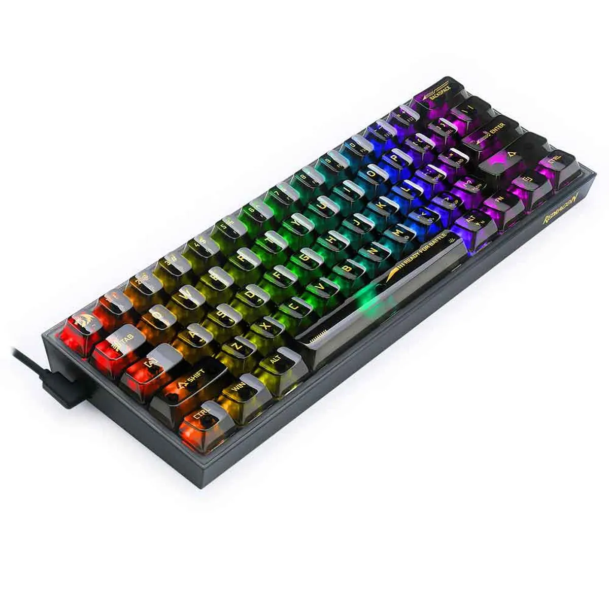 کیبورد گیمینگ ردراگون Redragon K617CTB RGB Wired