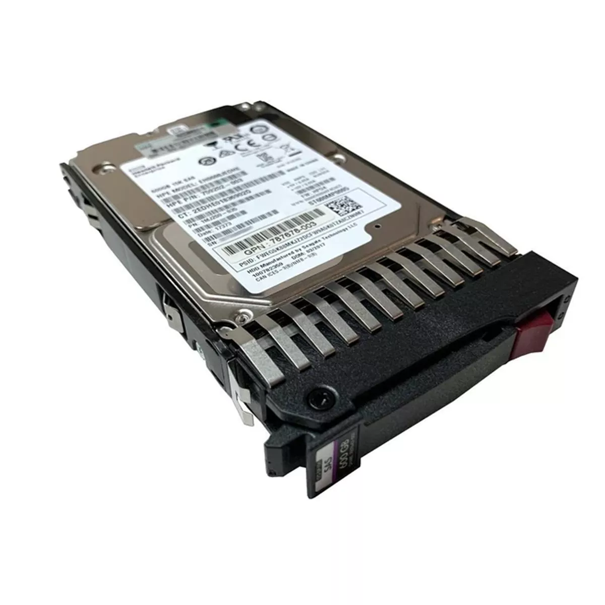 هارد دیسک اینترنال اچ پی ای مدل 600GB 12G SAS 15K J9F42a ظرفیت 600 گیگابایت