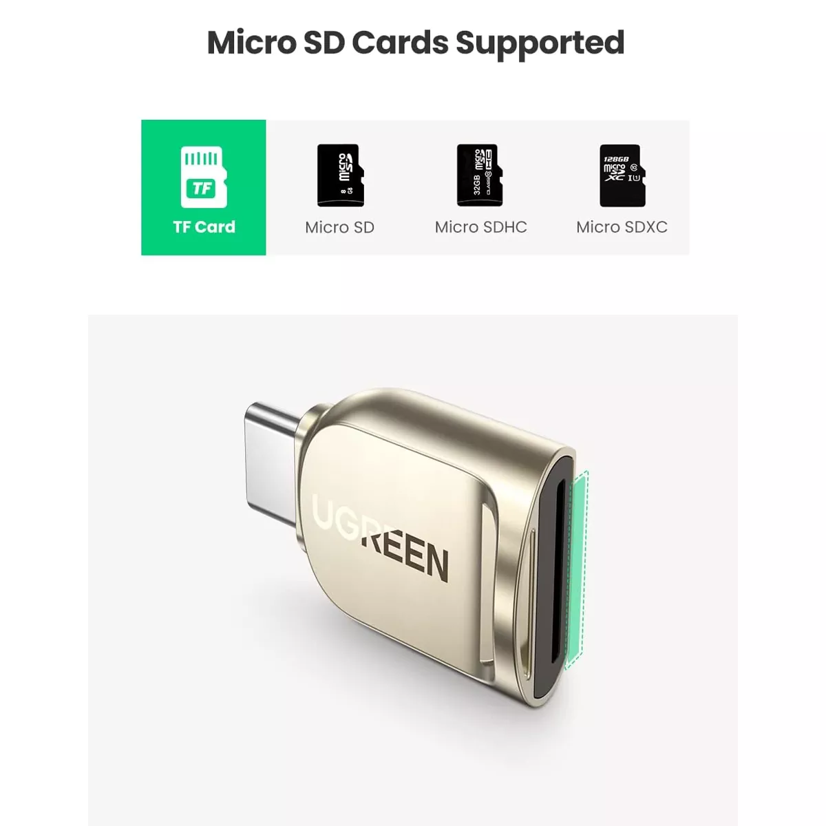 رم ریدر USB-C یوگرین مدل Ugreen CM331