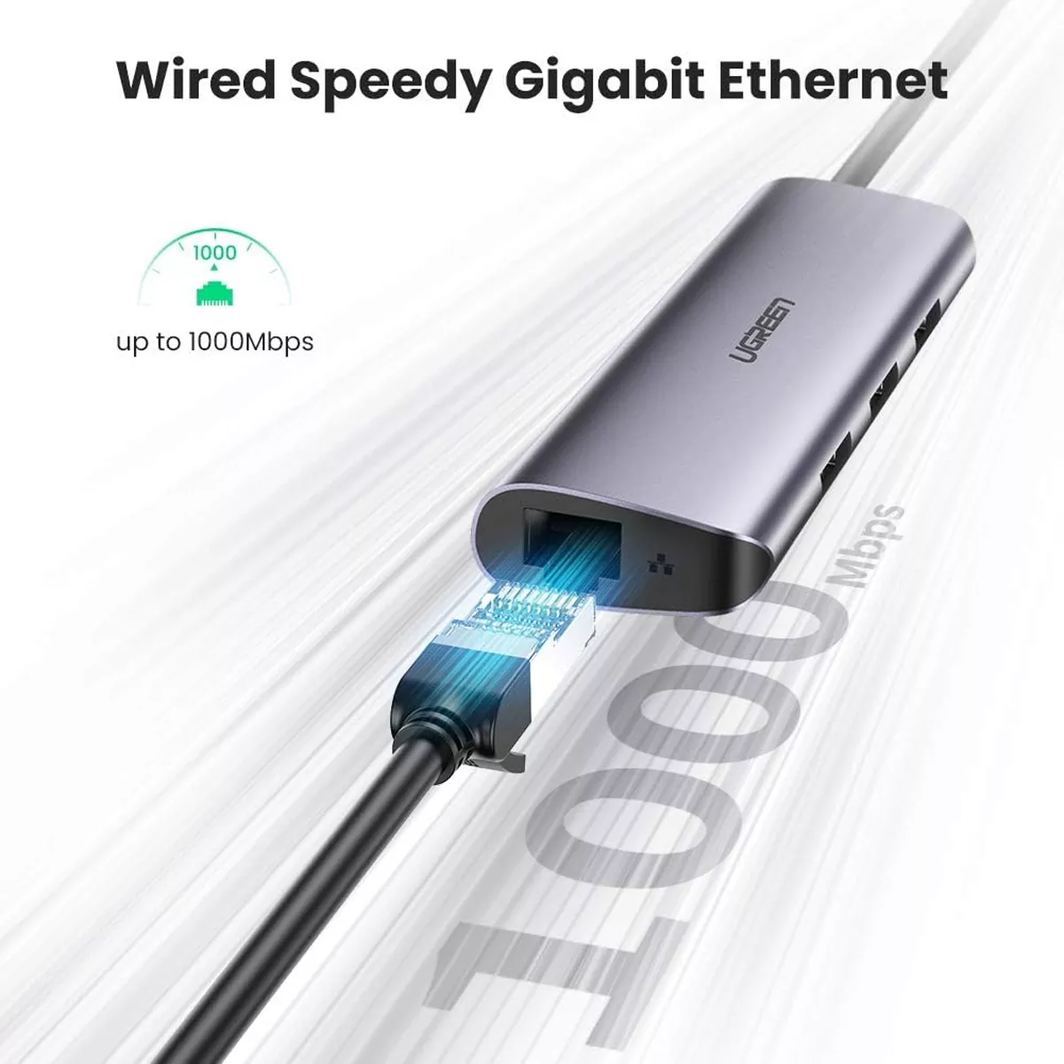 هاب 5 پورت USB-C یوگرین مدل Ugreen CM252-60718