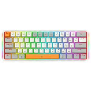 کیبورد استوک گیمینگ ردراگون Redragon K642 Akali 60% RGB WGO