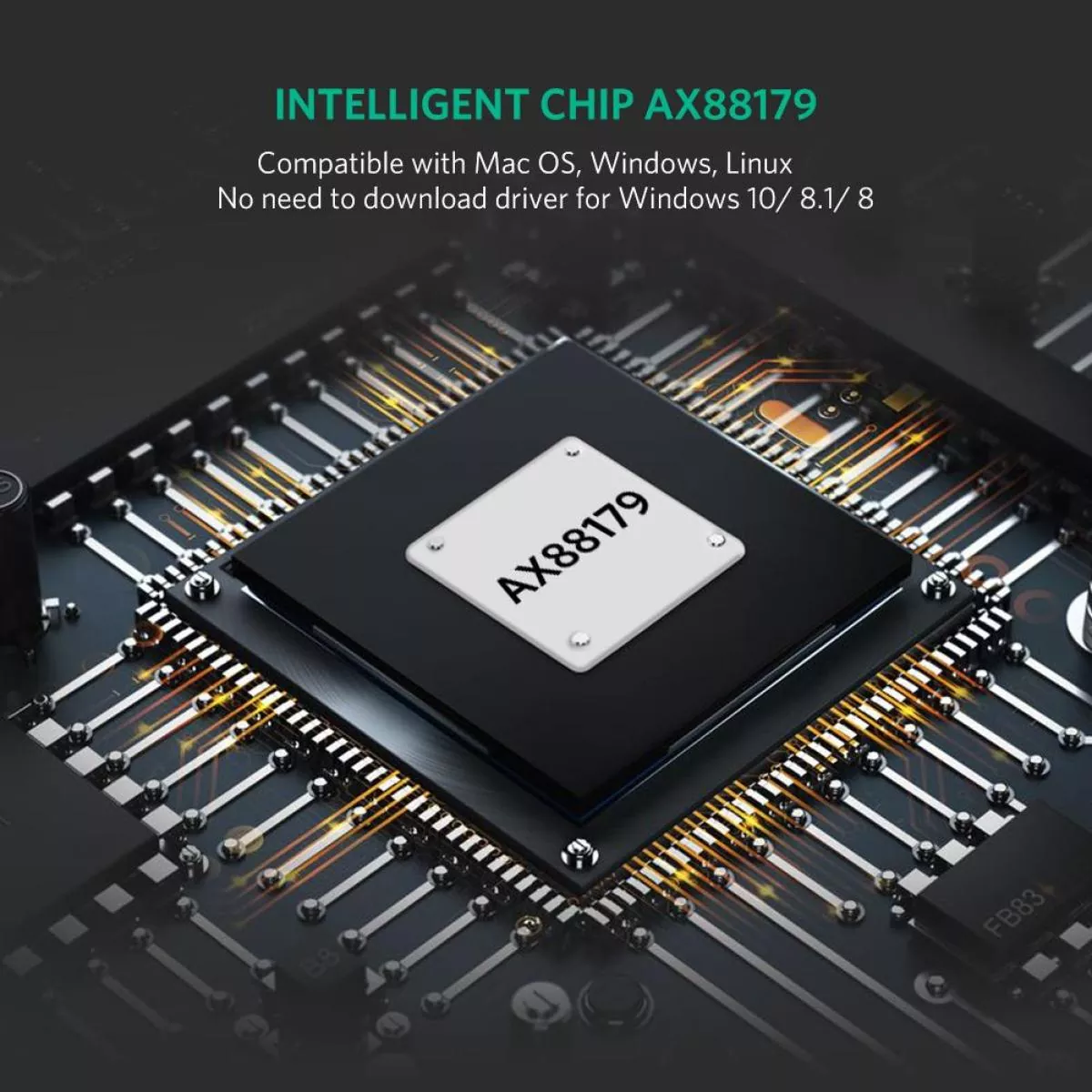 مبدل USB-C به Ethernet یوگرین مدل Ugreen US236