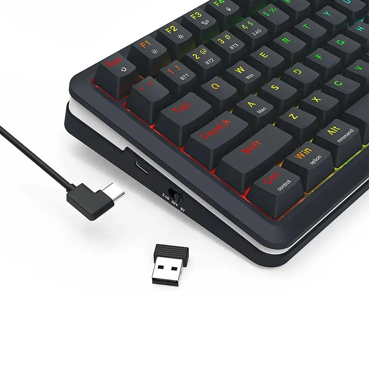 کیبورد گیمینگ ردراگون مدل Redragon FLEXAC K708 RGB PRO
