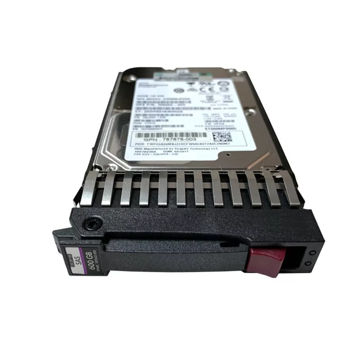 هارد دیسک اینترنال اچ پی ای مدل 600GB 12G SAS 15K J9F42a ظرفیت 600 گیگابایت