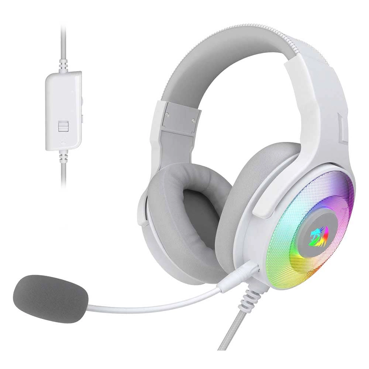 هدست گیمینگ ردراگون Redragon H350 Pandora RGB White