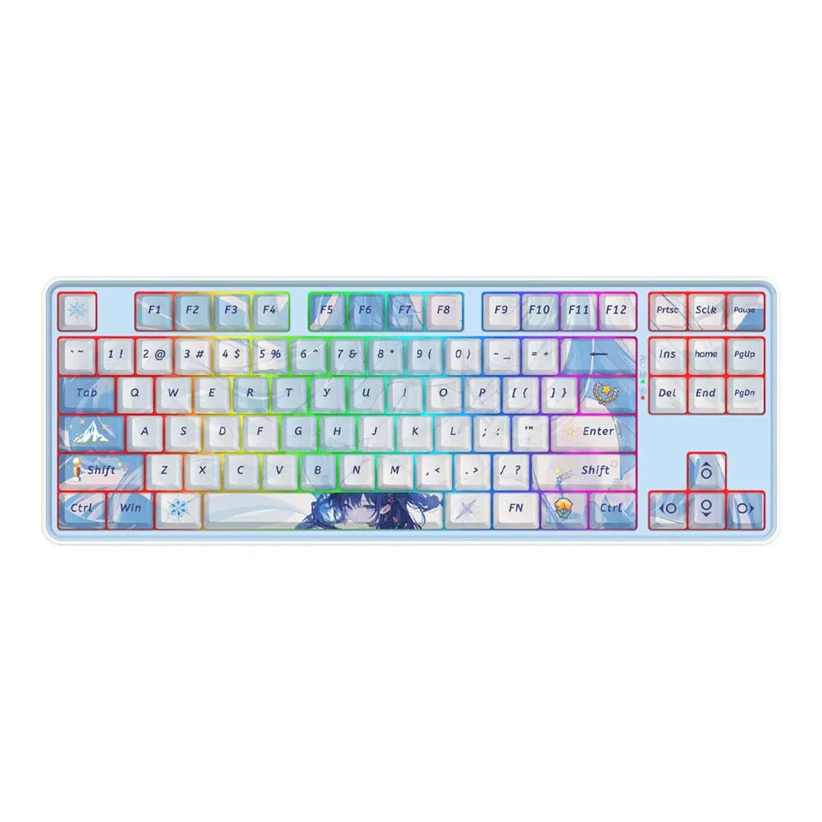 کیبورد گیمینگ ردراگون مدل Redragon STAR BLADE K707 PRO Anime
