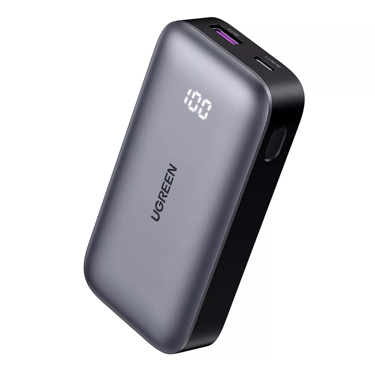 پاور بانک دو پورت 30W با ظرفیت 10000mAh یوگرین مدل Ugreen PB502-25185