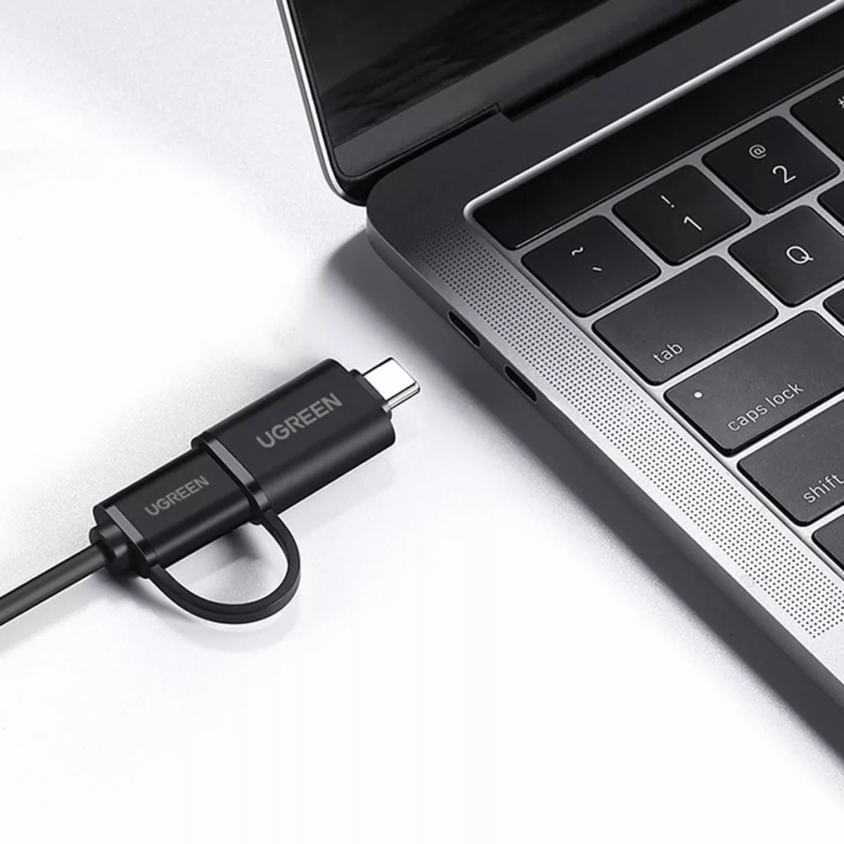 هاب 4 پورت USB 3.0 با تغذیه USB-C یوگرین مدل Ugreen CR113