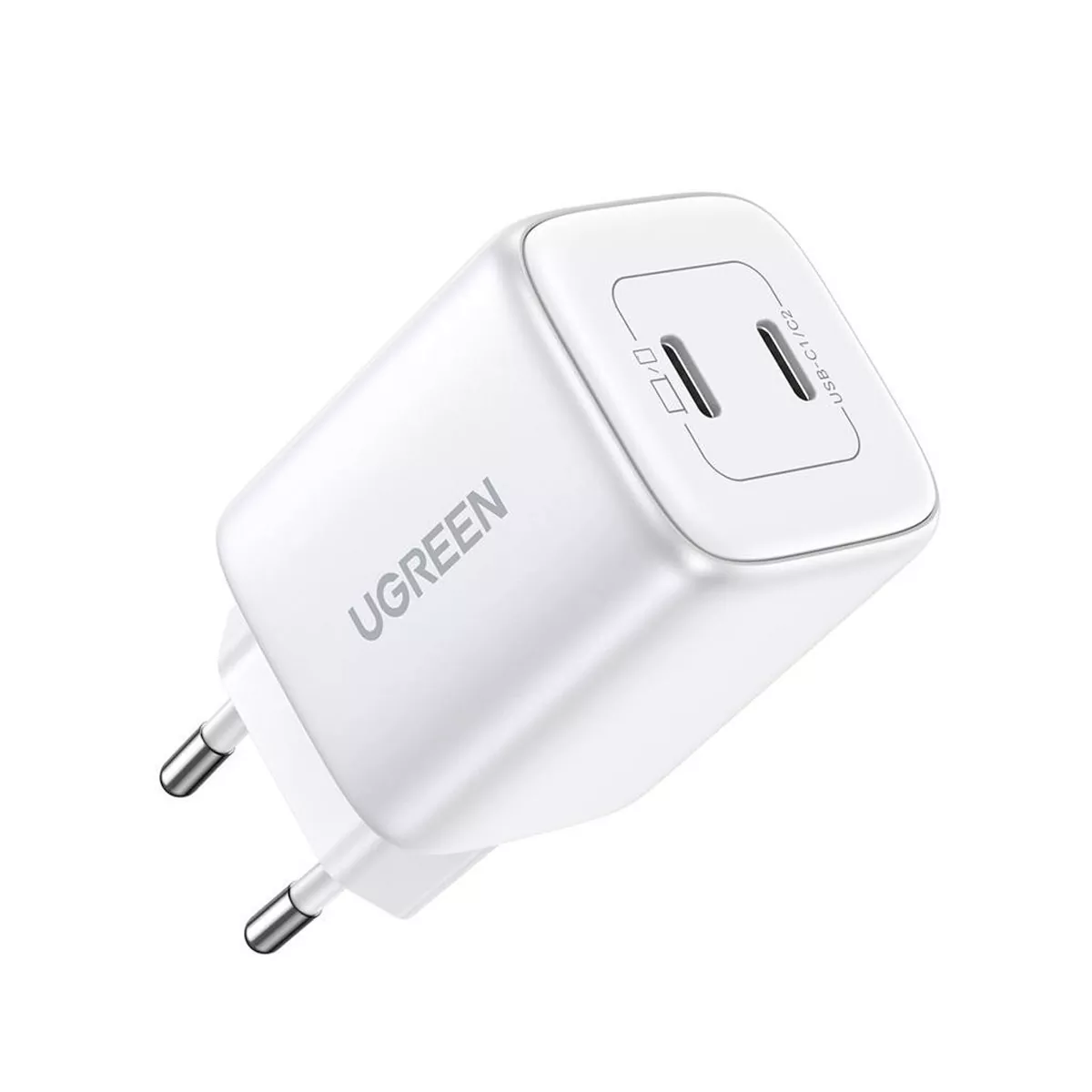 شارژر دیواری دو پورت 45 وات USB-C یوگرین مدل Ugreen CD294-15327