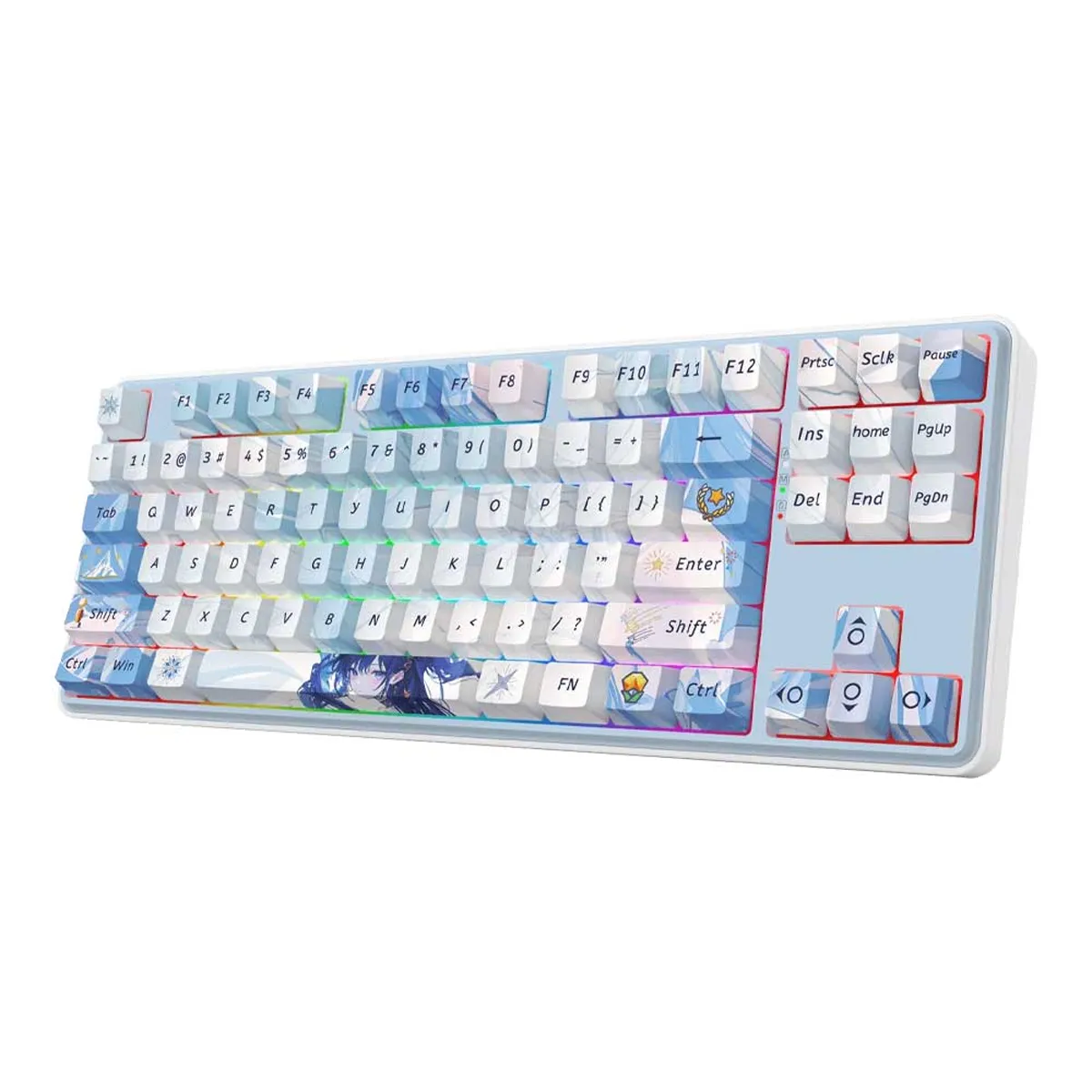 کیبورد گیمینگ ردراگون مدل Redragon STAR BLADE K707 PRO Anime