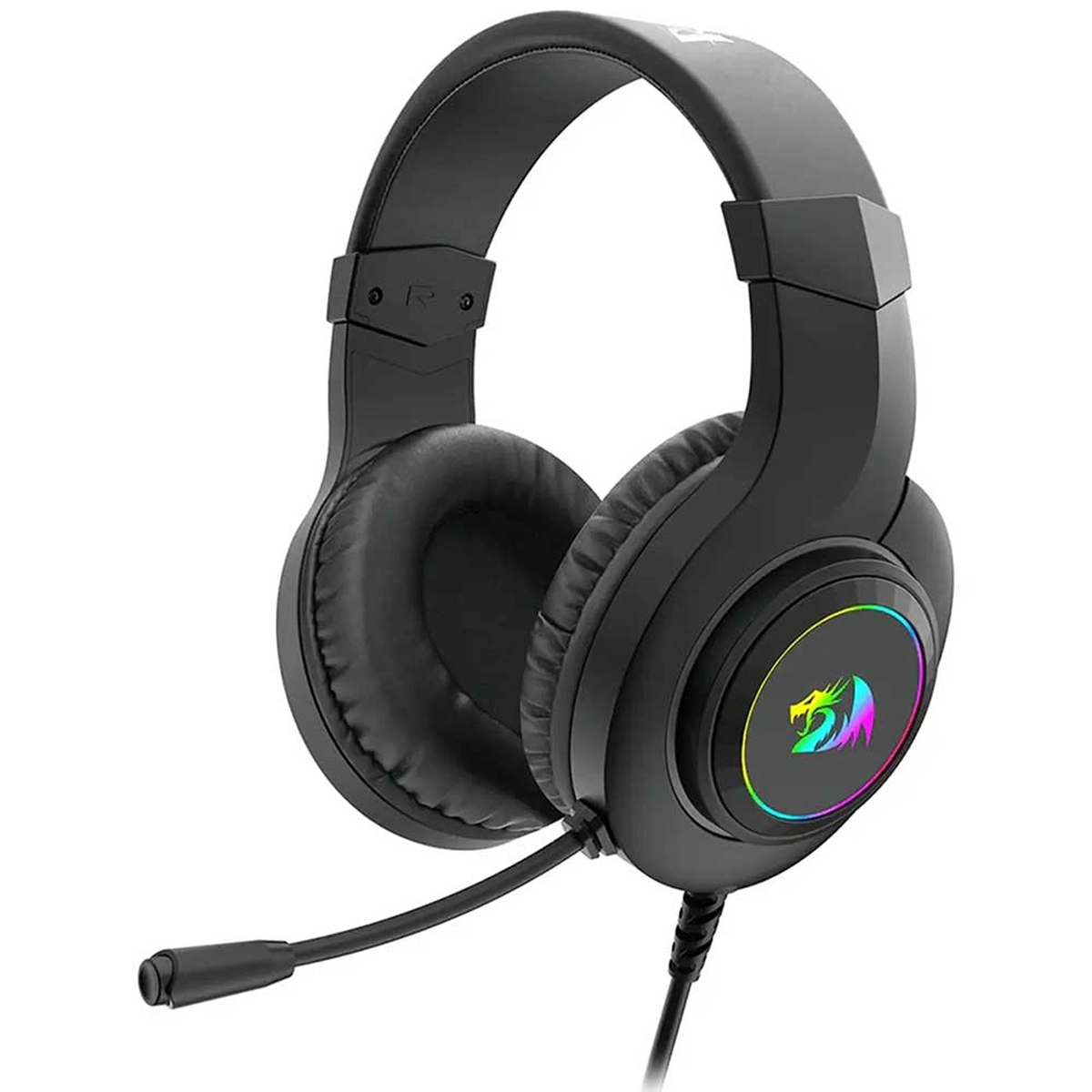 هدست گیمینگ ردراگون Redragon H371 HYLAS RGB Wired Black