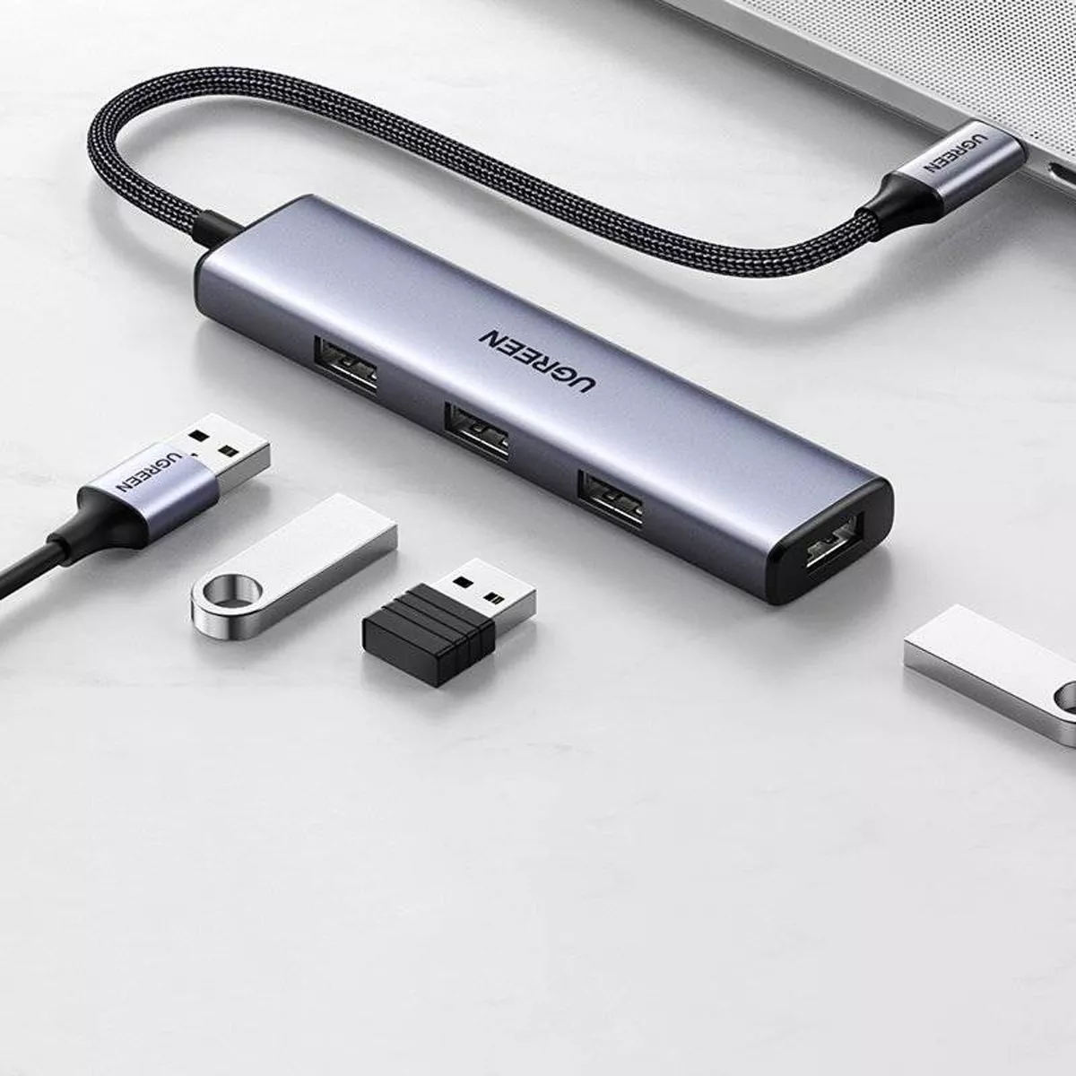 هاب 4 پورت USB 3.0 یوگرین مدل Ugreen CM473-20841