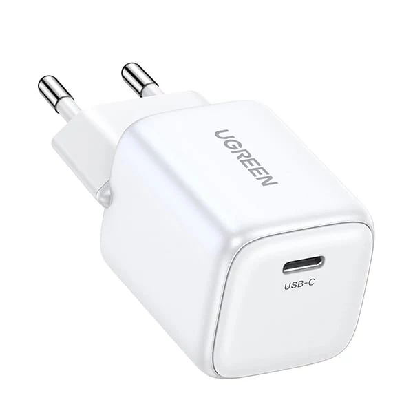 شارژر دیواری استوک یک پورت 30 وات Nexode Mini یوگرین مدل Ugreen CD319