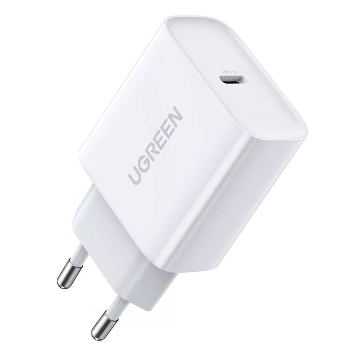 شارژر دیواری ۲۰ وات با پورت USB-C PD یوگرین مدل Ugreen CD137