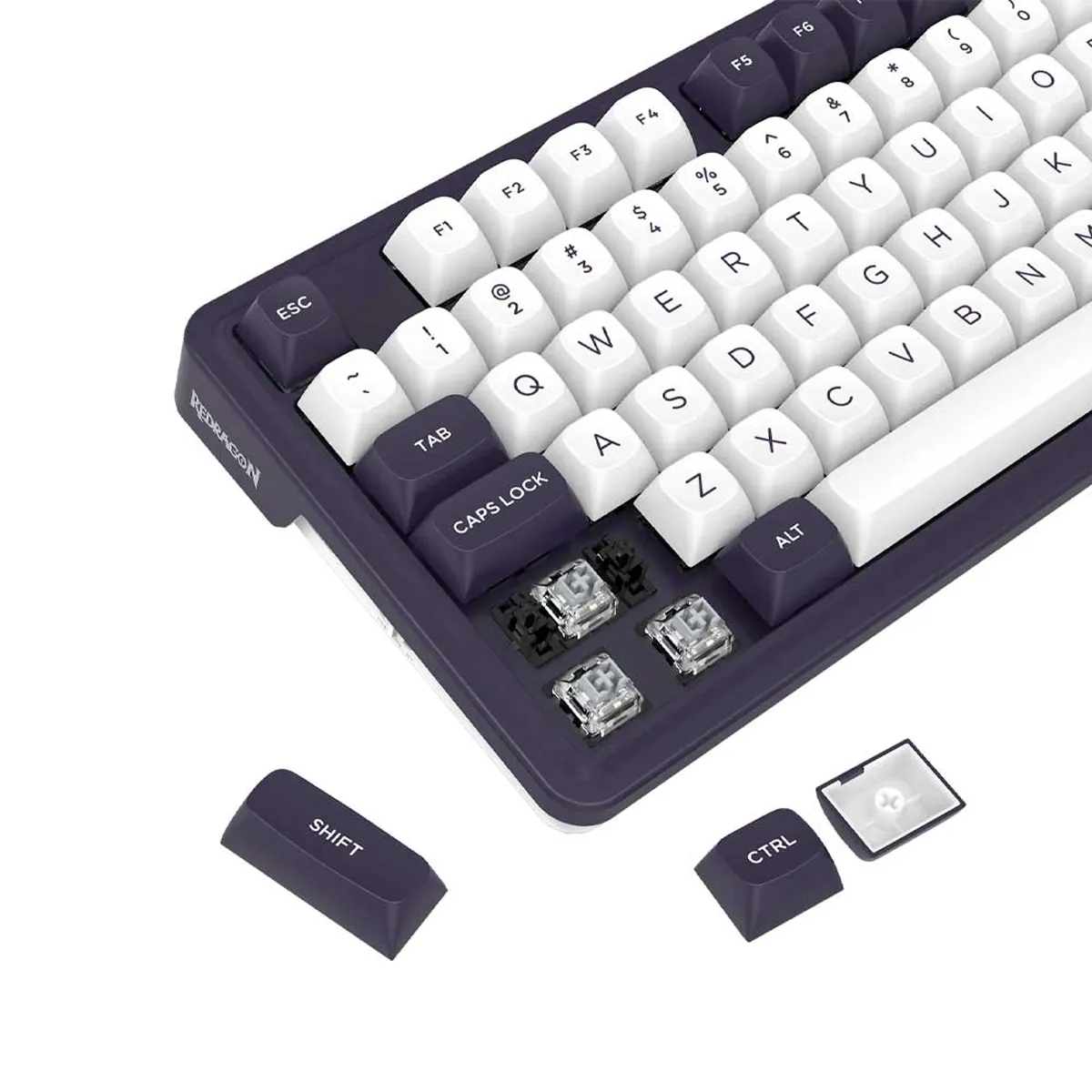 کیبورد گیمینگ ردراگون مدل Redragon FINKE K715 QMK PRO