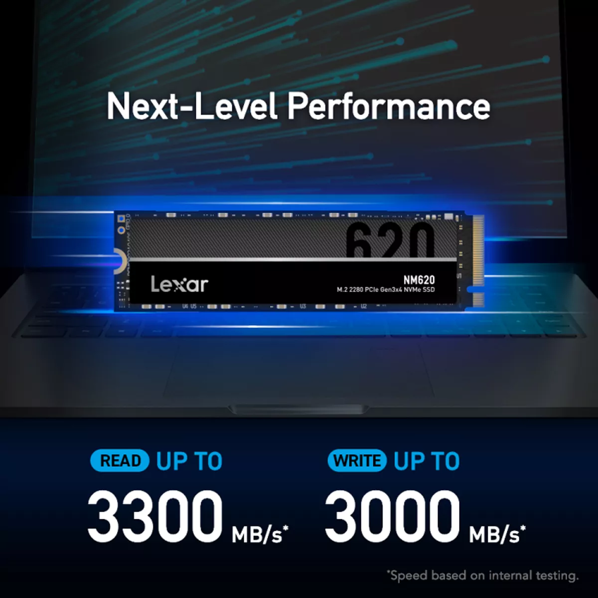 هارد اینترنال SSD لکسار مدل NM620 M.2 2280 ظرفیت 1 ترابایت