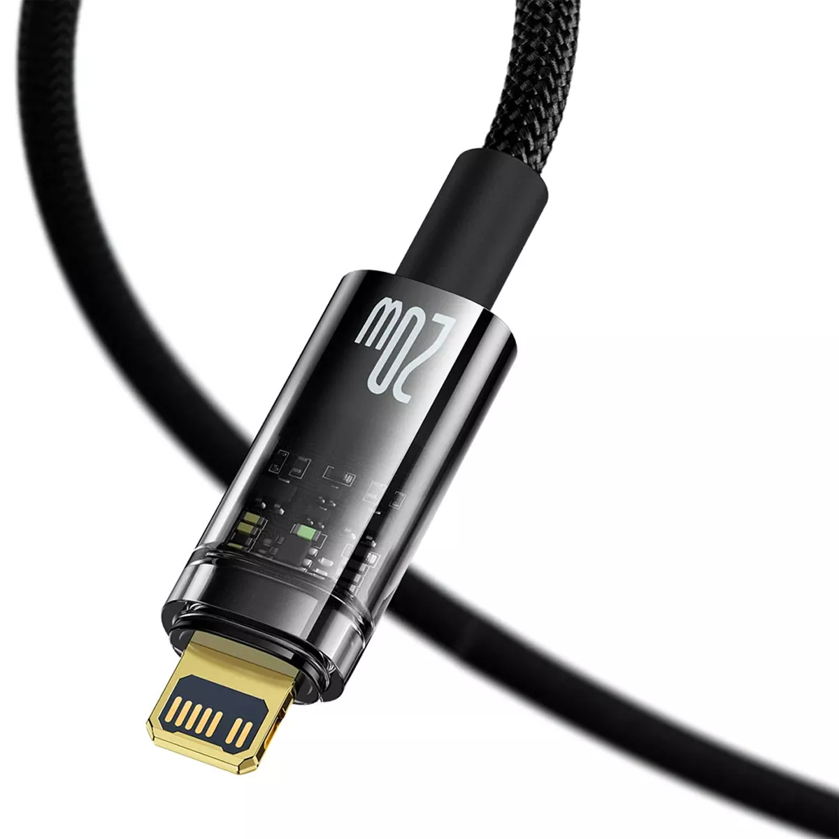 کابل تبدیل 2 متری USB-C به لایتنینگ بیسوس مدل Baseus CATS000101