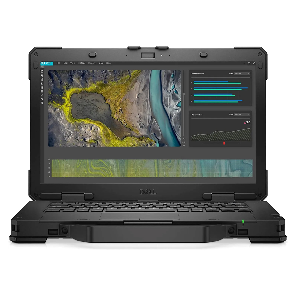 لپ تاپ استوک گرافیک دار 14 اینچی دل مدل Dell Latitude 5414 Rugged Core i7 6600U 16GB 256SSD 2GB