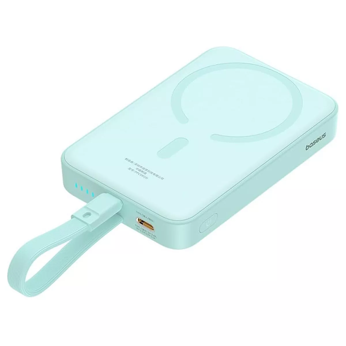 پاوربانک 10000 میلی آمپر 20 وات بیسوس مدل Baseus Magnetic PPCX110103