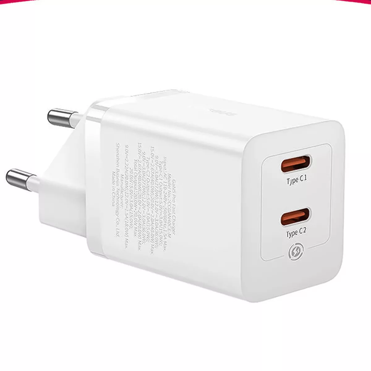 شارژر دیواری 40 وات بیسوس مدل Baseus CCGP180102 Gan 5 Pro