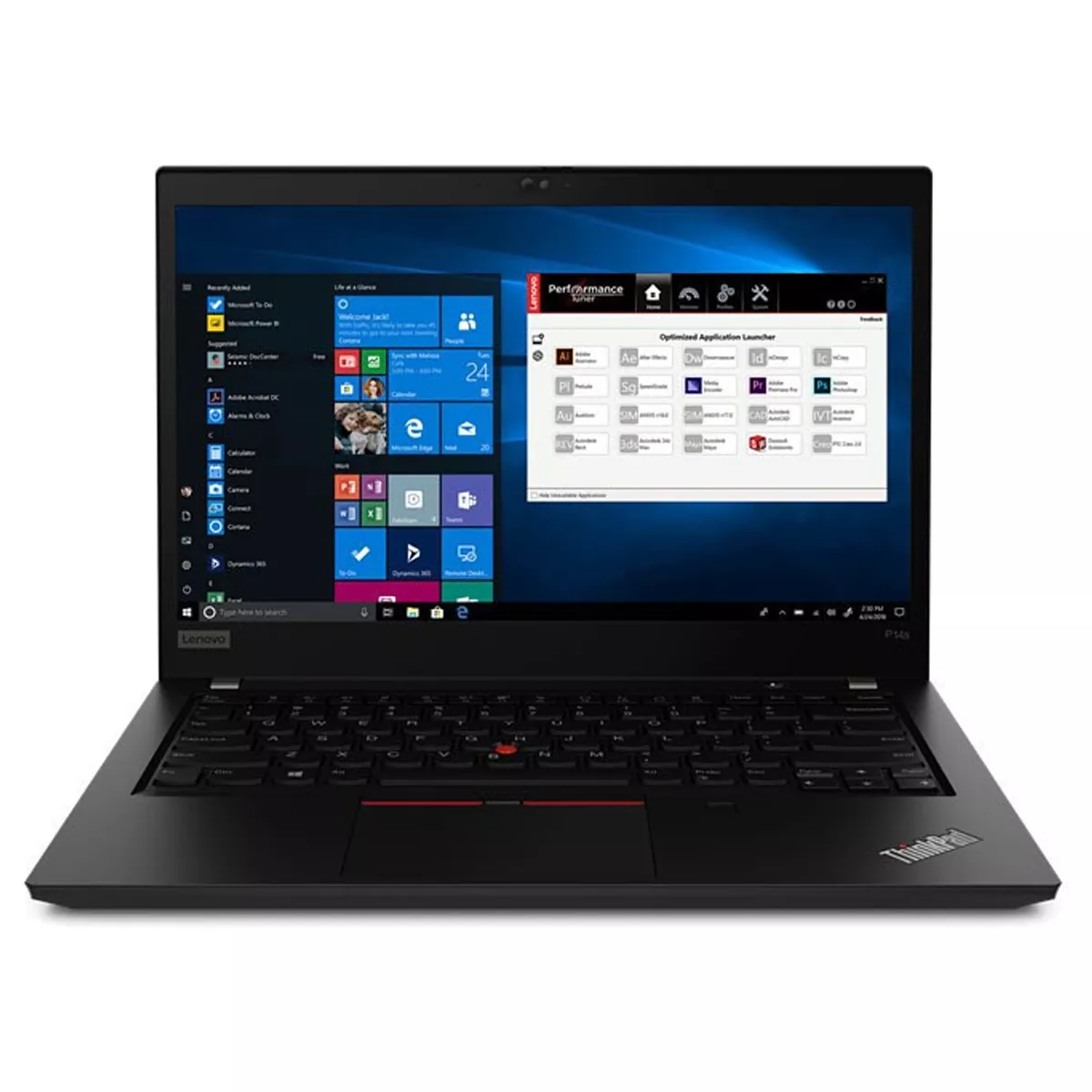 لپ تاپ استوک گرافیک دار 14 اینچی لنوو Lenovo Thinkpad P14s Core i7 1165G7 48GB 512GB SSD 4GB
