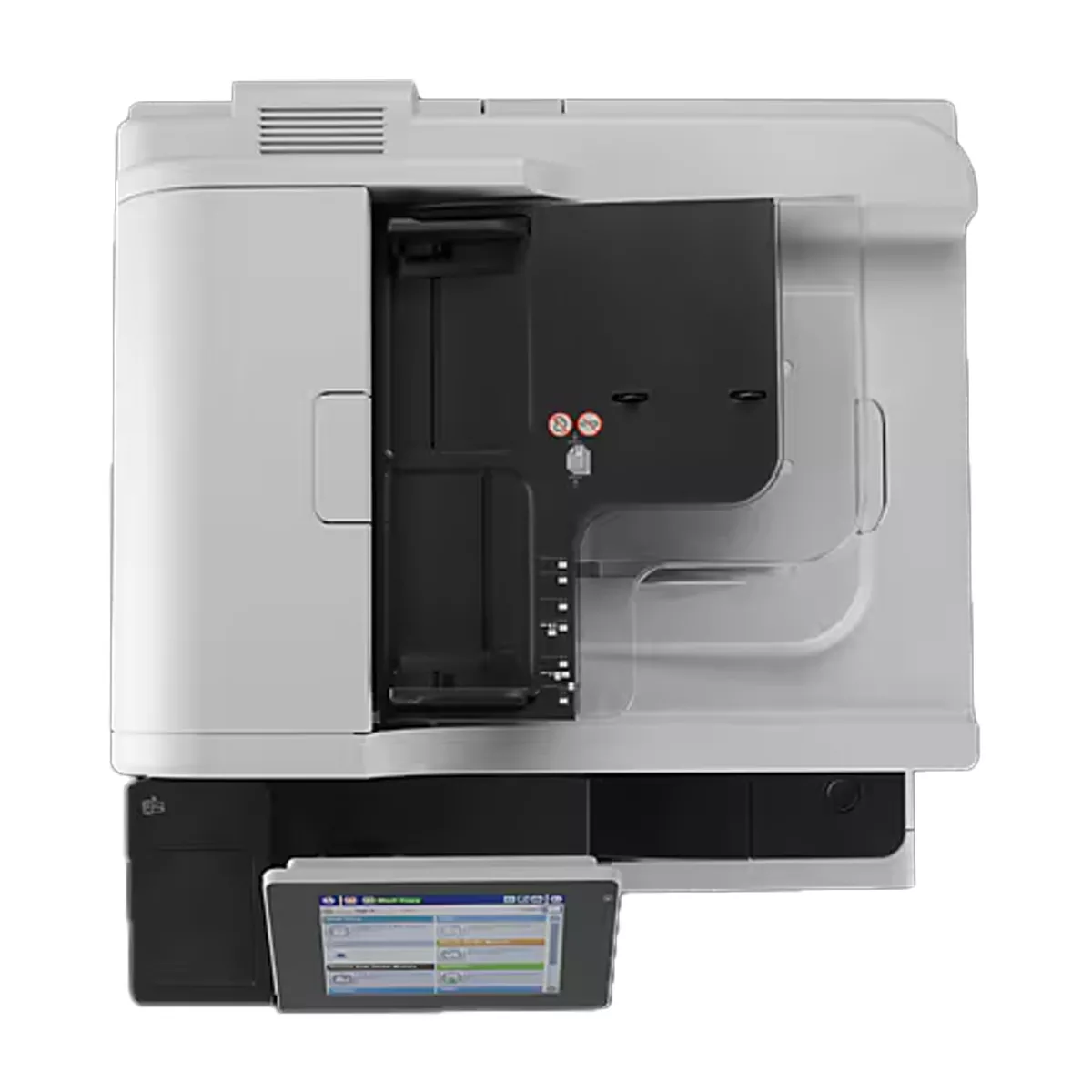 پرینتر چندکاره لیزری استوک اچ پی مدل HP LaserJet Enterprise MFP M725dn همراه با پایه